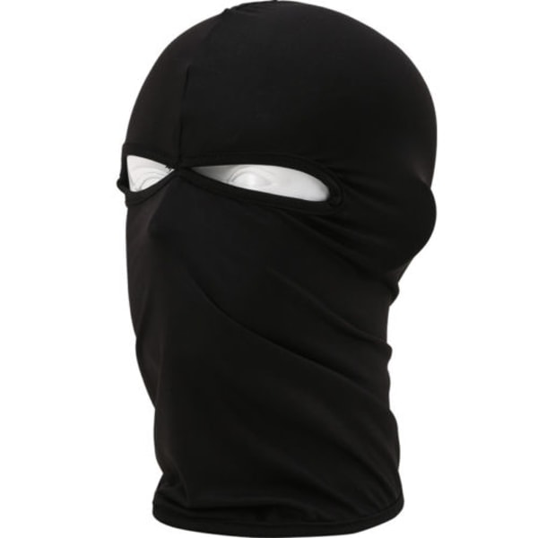 Vinter Full Face Varm Mask Utomhus Cykling Vindskydd Svart black