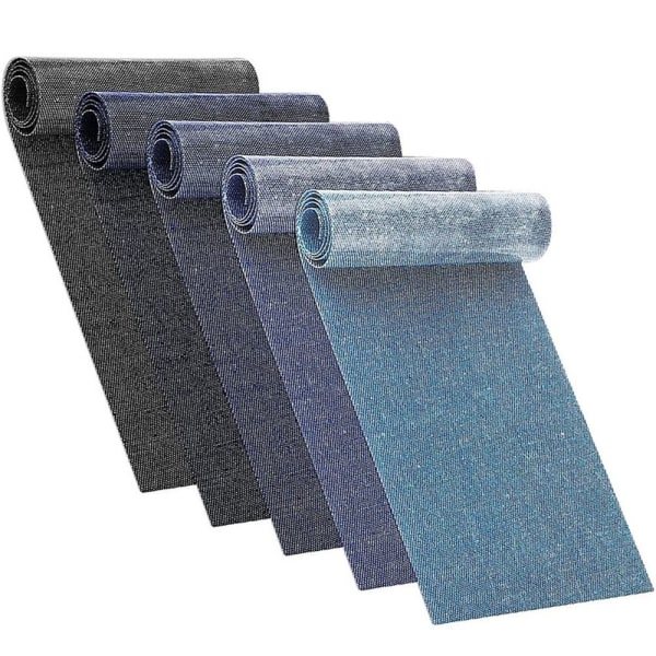 5Ruller/Pakke Stryge-På Denim-Lappe Denim-Lappe Stor