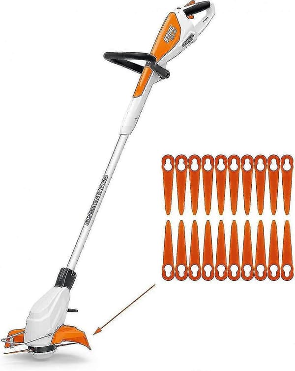 100-pakning Stihl Polycut 2-2 3-2 Kompatible Blader WG