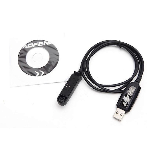 Programmeringskabel för BaoFeng UV-9R PLUS A58 BF-9700 Walkie-talkie Data