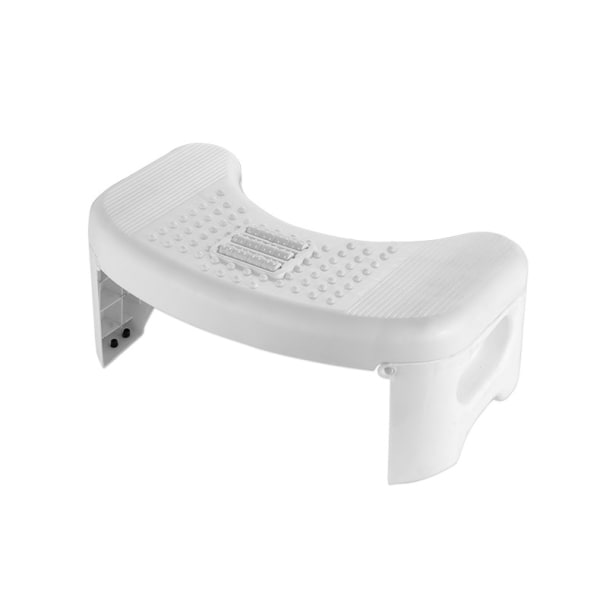 Vikbar toalettpall, hukande bajspall, pottstegspall, white 3c2f | white |  Fyndiq