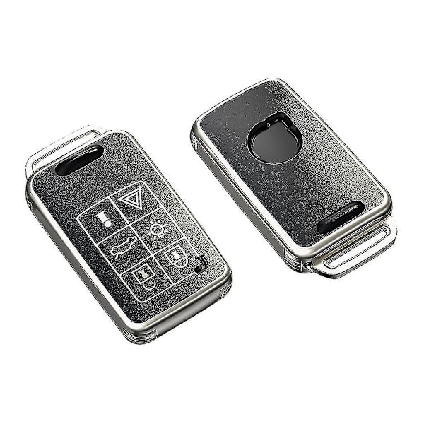 Passer V40 V60 Bilnøkkel Etui Biltilbehør TPU Nøkkelring For Voksne Black