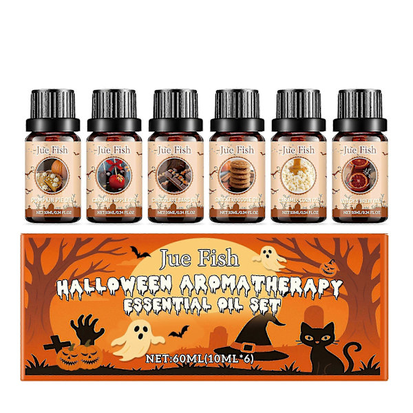 Halloween Aromaterapi Eterisk Oljeset Långvarig, Mångsidig Diffuser & DIY-projekt Present
