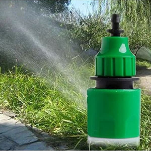 10-pack droppbevattningssystem och dubbelfunktionsspridare