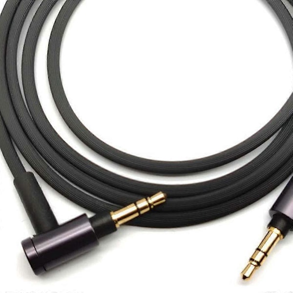 Til Sony Wh-1000 Xm2 Xm3 Xm4 3.5mm Audio Kabel, (sort uden mikrofon)