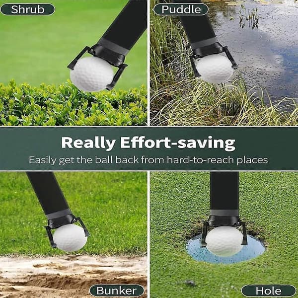 Boldopsamler til puttergreb med Tech Port, Golf Mini Boldopsamler