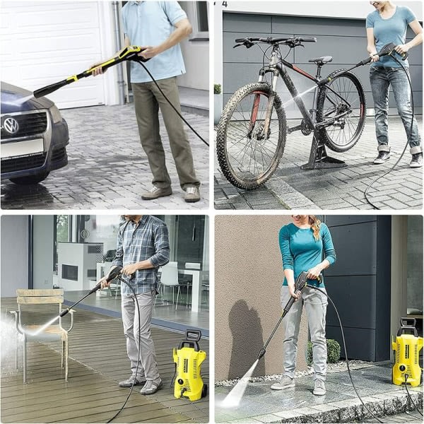 10m Painepesurin Vaihtoletku Karcher K-sarjalle K2, K3, K4, K5, K7, Click-tyyppinen Pikaliitin... (10)