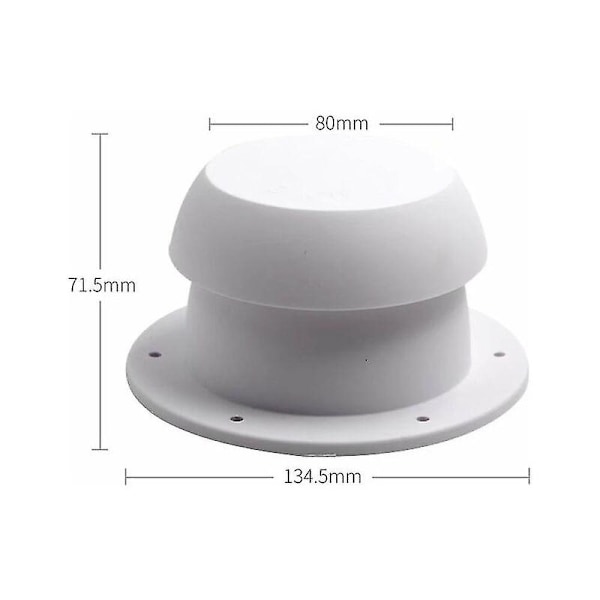 Tak Rv Ventilasjonhette Soppform Bobil Rundt Eksosuttak Ventilator Vanntett Universell Erstatning For Campingvogn