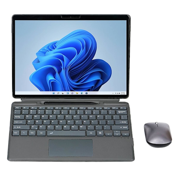 2089A Magnetiskt Bluetooth Trådlöst Tangentbord med Touch för Microsoft Surface Pro 8/X Laptop