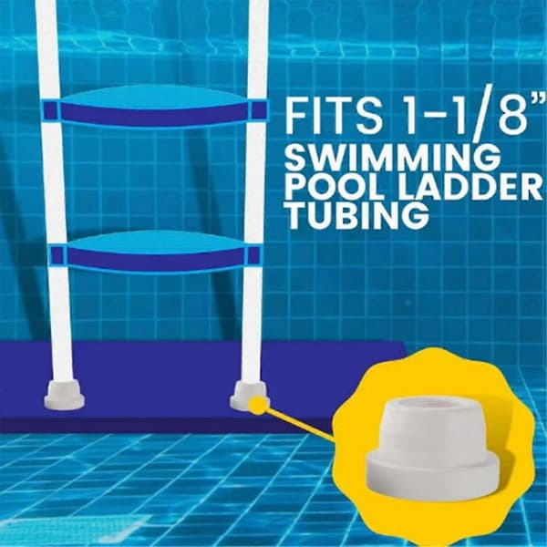 4 st Poolstegs Buffertar DDV Ersättningspool Markstegs Buffertskydd för Poolstege R