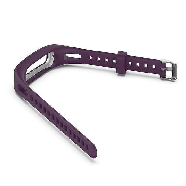 Udskiftelig justerbar silikone armbåndsrem til Honor 5 4 Running 4e 3e -Sy Lime