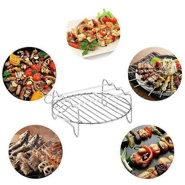 Airfryer-tilbehør, bakeform, airfryer-stativ, grill 17,5cmx7cm