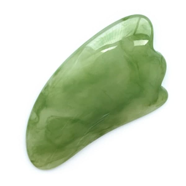 7 stk. Gua Sha sæt, Harpiks Gua Sha sæt til ansigt og nakkesmerter green