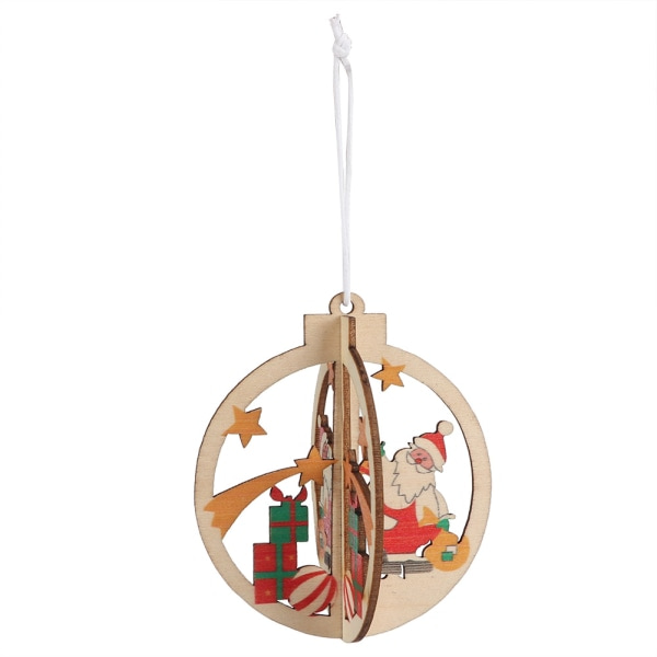 Innovativ julgransdekoration i DIY-stil, 3D-julgranspynt