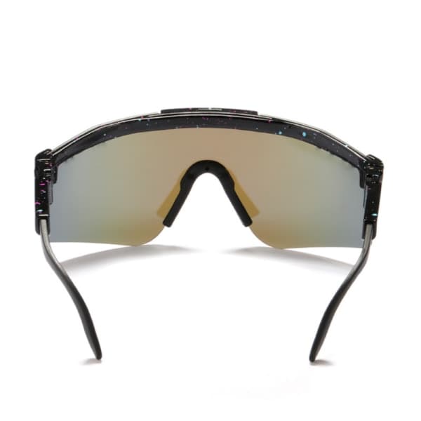 Polariserade sportglasögon Unisex blå / svart 3-Pack