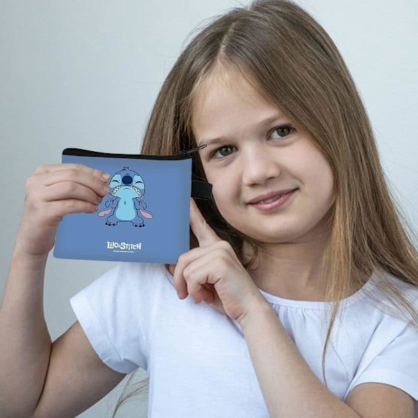2 kpl lompakoita sarjakuva syntymäpäivälahja joululompakko, ohut vetoketjutaskulla kangas ulkoilu suojapussukka avaimille lapsille aikuisille kolikkopussi