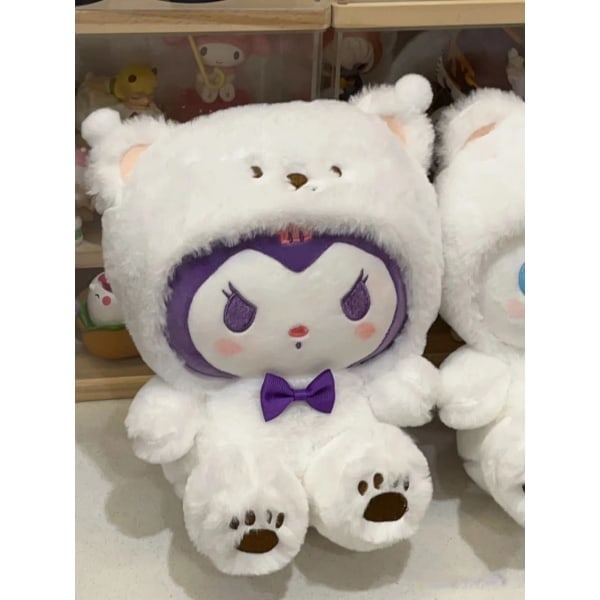 Ny Cinnamoroll Kuromi Pochacco Søt Plysjdukke Original Sanrio Plysj Kawaii Plysjdukke Cosplay Barnebursdagsgaver Leker Pochacco