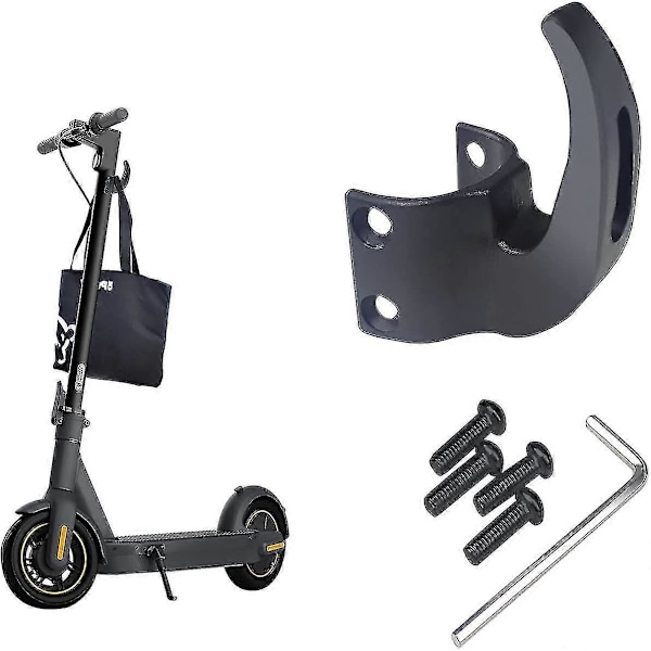 Krok Kompatibel Ninebot Max G30 Elektrisk Sparkesykkel, E-scooter Tilbehør Frontklohanger Black