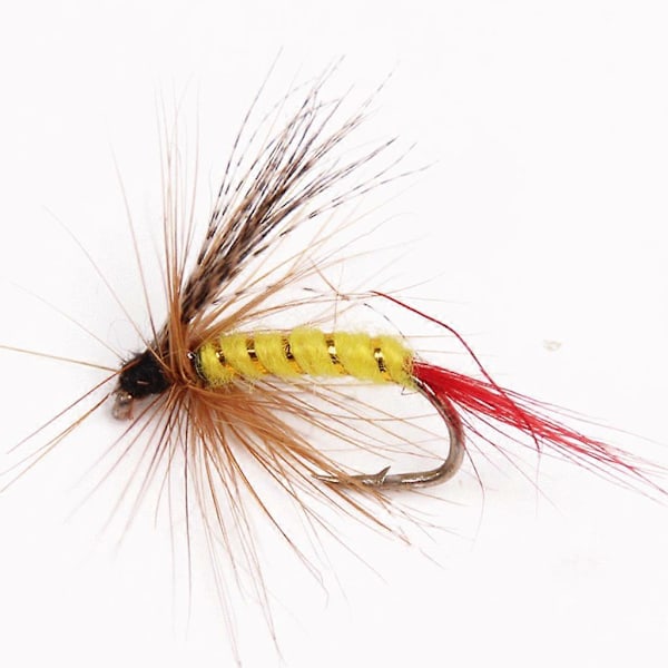 40/72/100/120 stk Fluestang Fiske Agnsfisk Kunstig Insekt Agnsfisk Tørr Fluestang Fiske Agnsfisk 120 Pcs