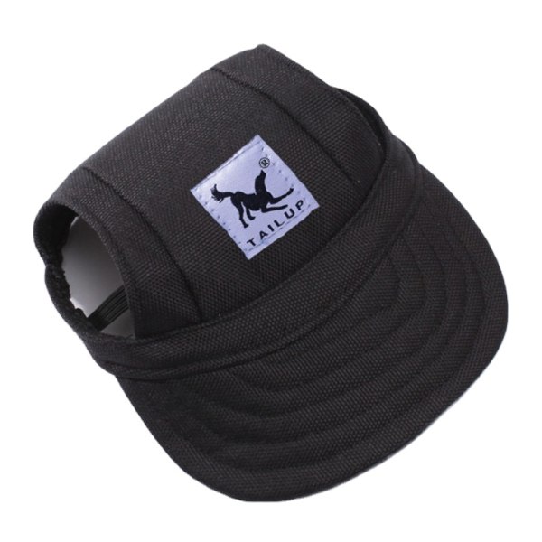 Hundetilbehør Hundeklær Baseballcaps Solhatt Svart XL XL