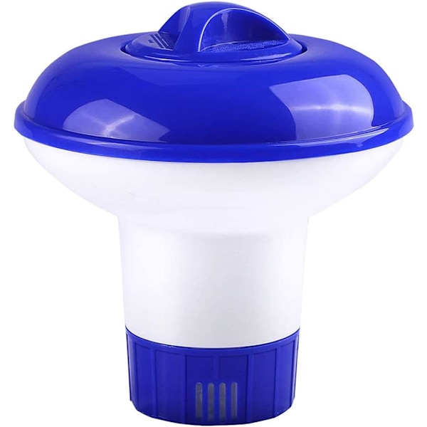 Flydende Dispenser Klortabletter Whirlpool Swimmingpool Spa, Flydende Pool Klor, Klortablet Holder (5 Tommer)