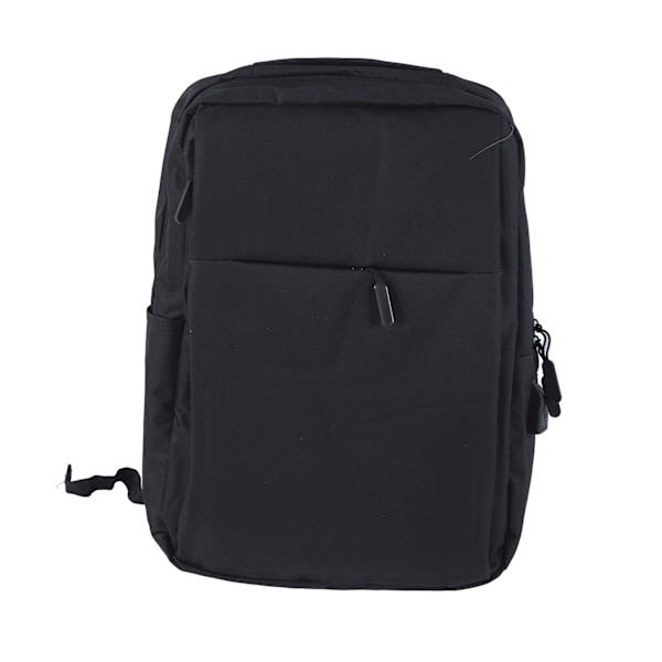 Laptop Resväska, Unisex, Arbetsryggsäck med USB-laddningsport, Datorväska, Casual Daypack för Män och Kvinnor, Svart