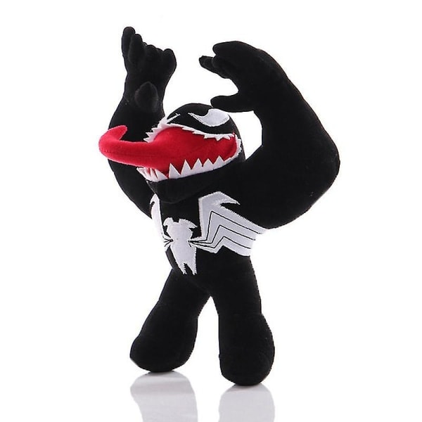 1 st 23 cm Avengers Venom Spider-Man Plyschleksaker Mjuka Stoppade Djur Cartoon Dockor 1