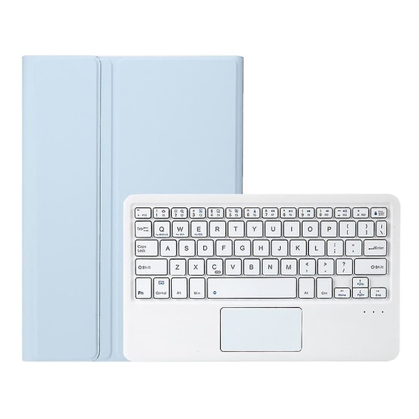 Tastatur + Etui til Samsung Galaxy Tab S6 Lite Hvid Is