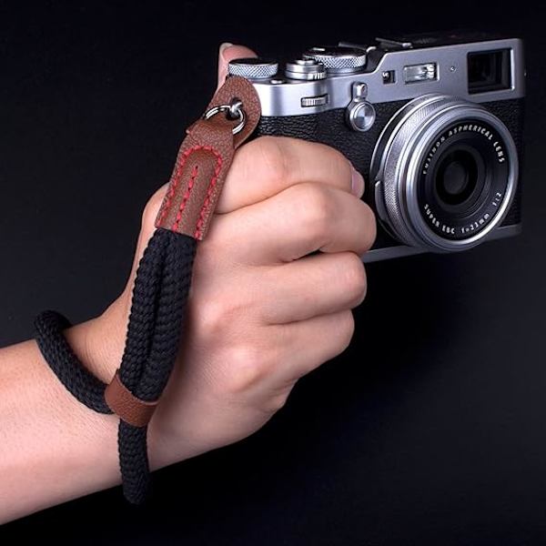 Mjuk kamerahandrem, repkamerahandsrem för DSLR SLR-systemkameror Justerbar säkerhetsrem