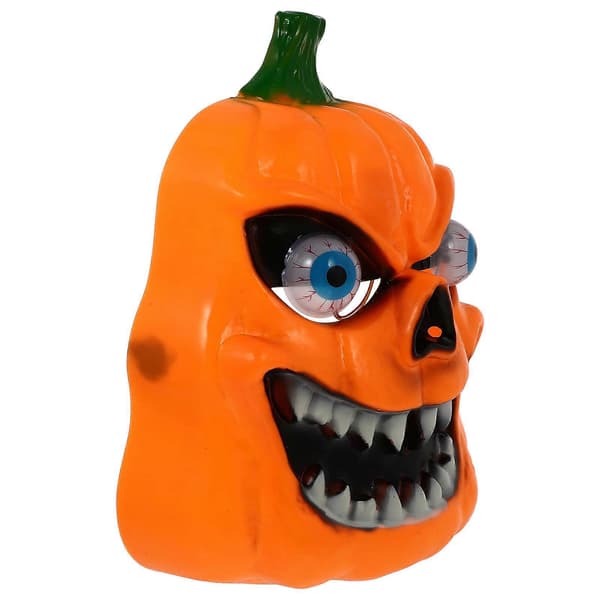 Lysende Cosplay Maske til Maskeradefester Orange Plastik til Halloweenfest 1 Sæt