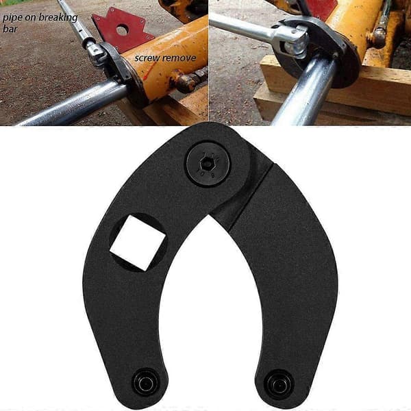 Svart Multifunktionell 1266 Justerbar Mutterdragare för Packboxar 11cm