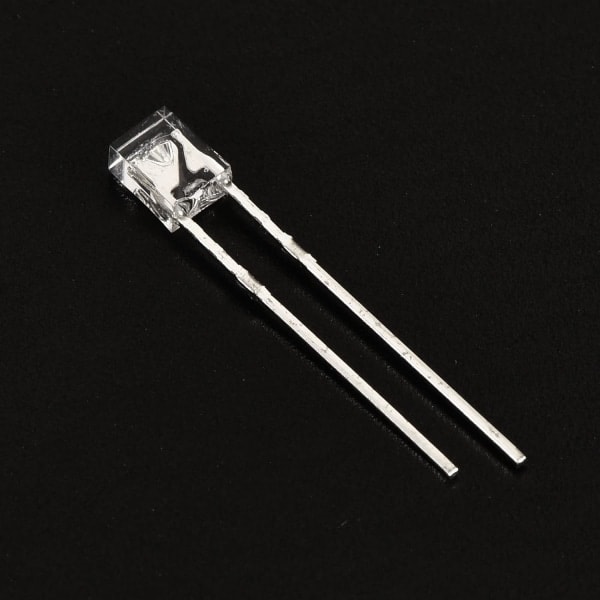 2x3x4mm x LED-lampa, 200st Rektangulära Starka Lysdioder för Elektroniska Komponentindikatorer, Vit