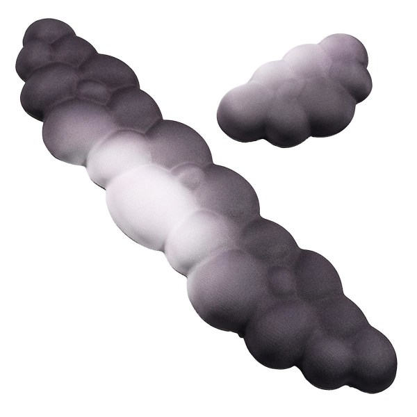 Håndleddstøtte for tastatur, skyformet, ergonomisk, for laptop, kontor, mus, med skinn