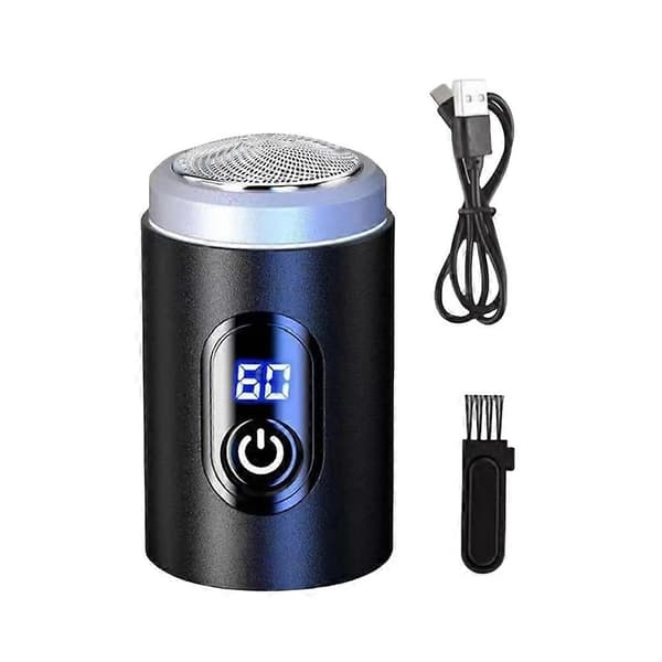 Raskladende digitalt display mini elektrisk barbermaskin