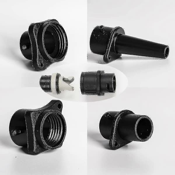 Uppblåsbar Båt Pump Adapter Och Kite/boston Ventil Standard Vanlig Luftpump Luftventil Adapter Ekerplatta