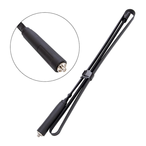 Vattentät Vikbar CS Taktisk - Antenn Dual Band Ham Radio Antenner för UV-9R