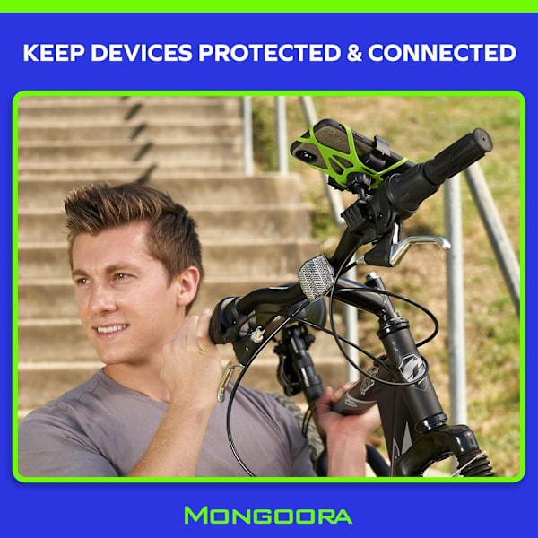 Cykeltelefonholder - Universal - iPhone & Android - Telefonholder til iPhone