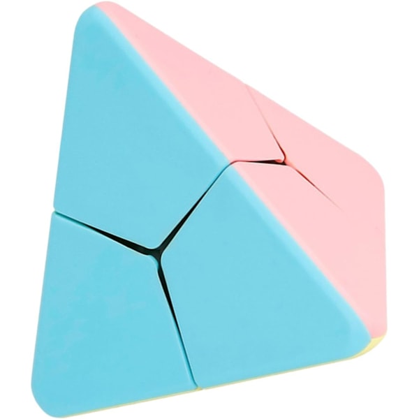 Pyramid Speed Cube - ABS-materiaalista valmistettu Pyraminx ilman tarroja | Kannustaa oppimaan taikakuution | Sujuva pyörivä palapeli | Visuaalisesti miellyttävä palapelilelu corner
