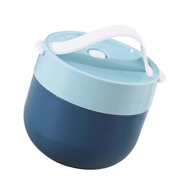 Bärbar frukostkopp soppkopp förseglad soppkopp rese rund design PP 1 set