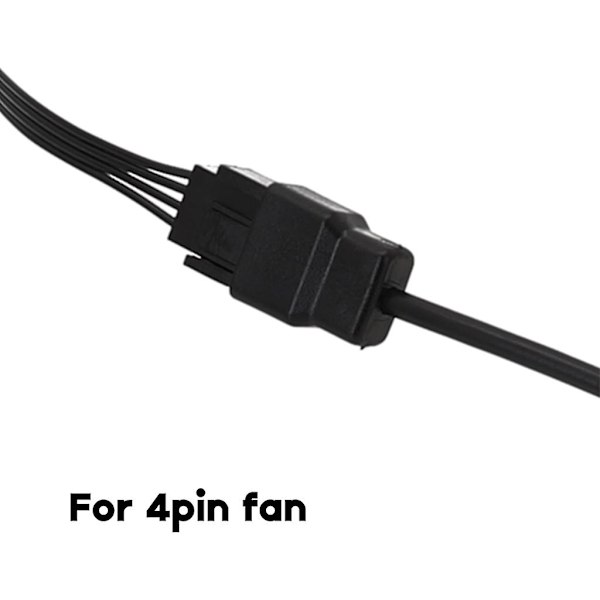 USB till 4-polig Notebookfläktkabel 5V Dator PWM Fläktströmförsörjningskabel 30-100cm 100cm