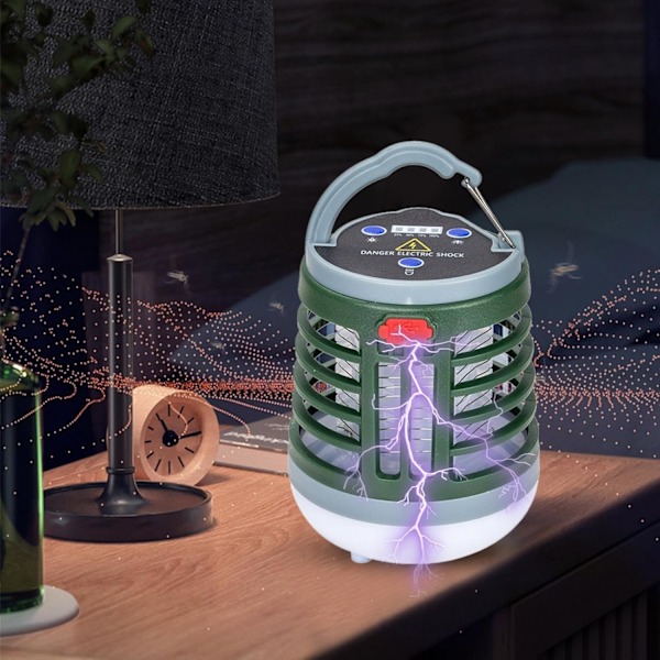 Mosquitoo Zapper - Vanntett Mosquitoo Lampe | USB Lading Mosquitoo Drepere | Utendørs Mosquitoo Lampe
