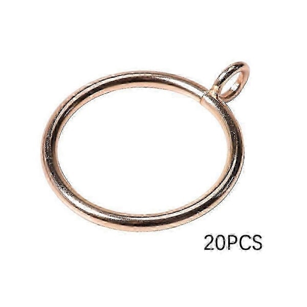 38 mm metalgardinringe med øje til køkken og soveværelse 20pcs Glod