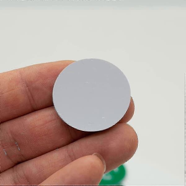 Graverede plastiknummermærker til nøgleidentifikation Green 201-300