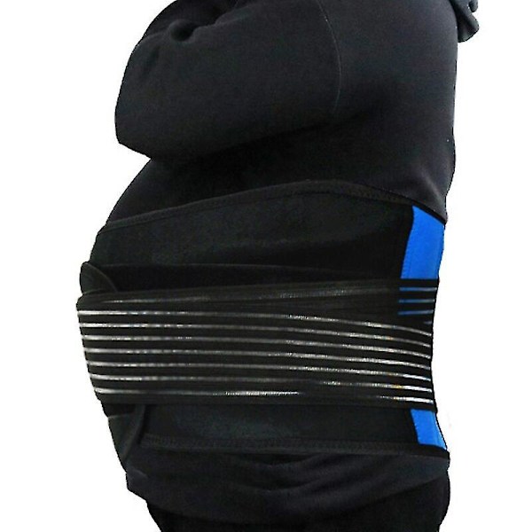 4XL 5XL 6XL Laajempi tuki Elastinen Lumbar Selkätuki Vyö Ortopedinen Asennon Korjaaja Vyötärön Kipu Selkärangan Tuki Korsetti Naiset Miehet Selkä & Lumbar Tuki C Blue 4xL