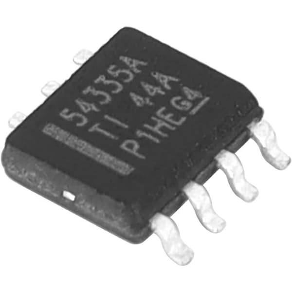 Parti med 4 TPS54335ADDAR (54335A) DC-DC-omformer integrerte kretser – Synkron step-down-omformer, pakket