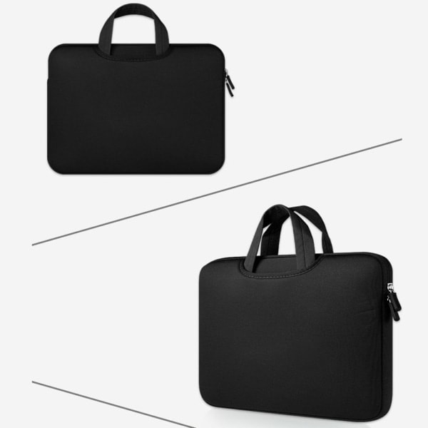 11 13 14 15 tommer taske Håndtaske Laptop taske CASE 14,1 tommer Sort 14,1 tommer Black 14.1 inch