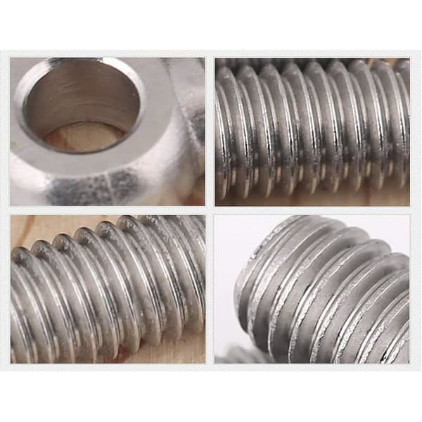 Øyebolter, 304 rustfrie stålringer, lukkede sveisede øyeskruer M5×55mm, 5 stk