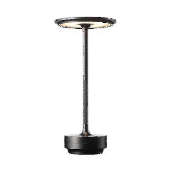 Sladdlös Bordslampa Dimbar Vattentät Metall USB Uppladdningsbara Bordslampor - 1 st S2024123012091 black