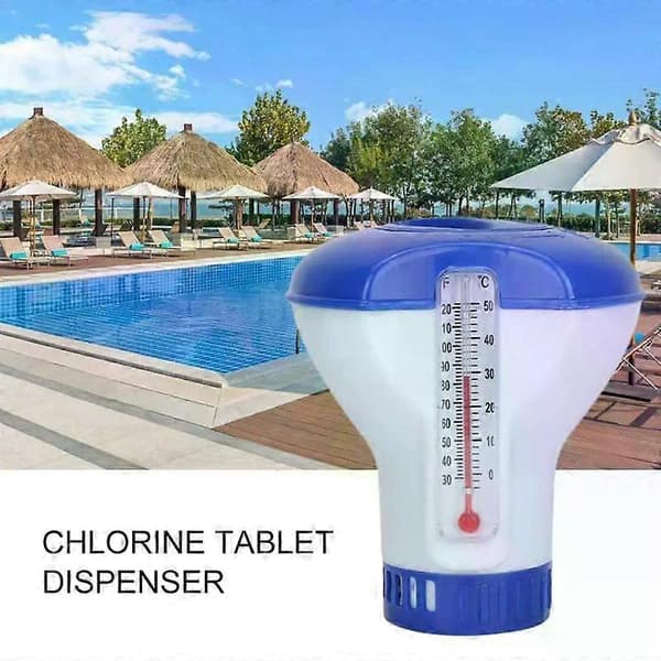 Klor Brom Tabletter Flydende Dispenser Floater Spa Boblebad Swimmingpool Tilbehør