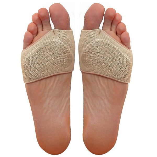 Metatarsal Gel Skyddskuddar - Lindra Smärta i Trampdynan - Metatarsaldynor - Metatarsalgi Innersulor Hög Kvalitet M